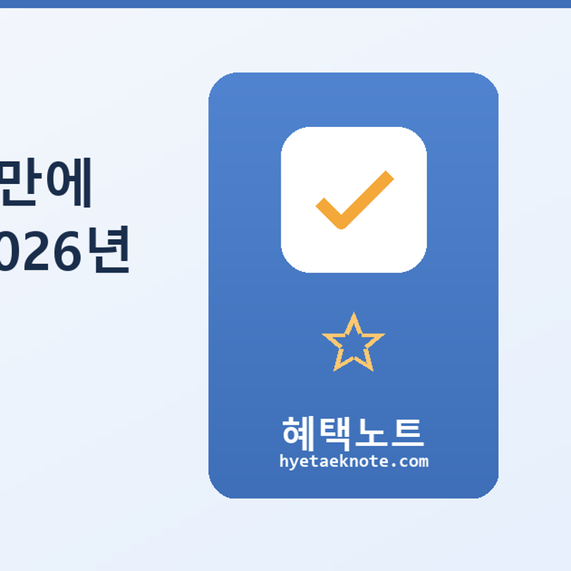 청년도약계좌 5년 만에 약 5,000만원 — 2026년 조건·기여금·신청법 총정리